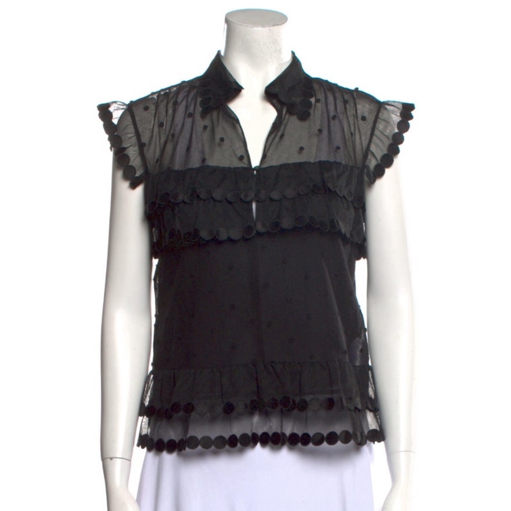 ❌SOLD❌Vintage Chanel Blouse - Black